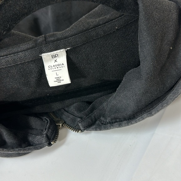 Bp‎ x Claudia Sulewski Stonewashed Full Zip Hoodie Large - Picture 4 of 6